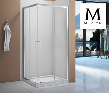 Vivid by Merlyn Corner Entry Shower Doors and Enclosures