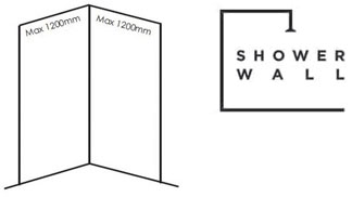 Showerwall Corner Panel Pack Small
