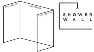 Showerwall Recess Panel Pack Large