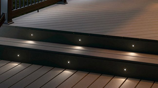 Outdoor Decking and Guide Lights