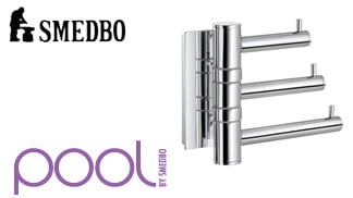 Smedbo Pool Bathroom Accessories
