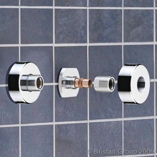 Bristan Wall Mount Fixings Chrome Plated WMNT10 C