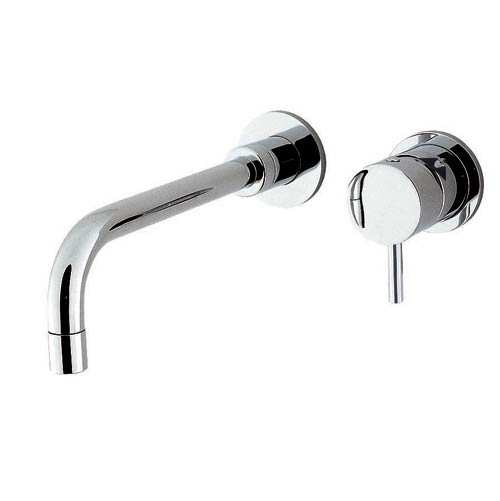 Crosswater Kai Lever 2 Hole Basin Tap SetWall Mounted KL120WNC
