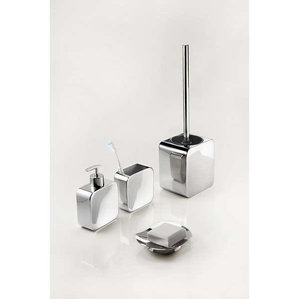 Gedy Polaris Soap Dispenser Polished Stainless Steel PL80 13