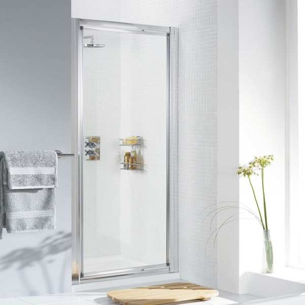 Lakes Classic Framed Pivot Shower Door 900mm
