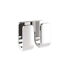 Gedy Outline Double Robe Hook Chrome 3228 13