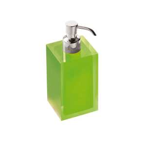 Gedy Rainbow Soap Dispenser Glossy Green RA81 04