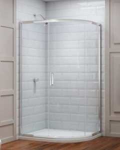 Merlyn 8 Series 1200 x 900 1 Door Offset Quadrant Shower Enclosure