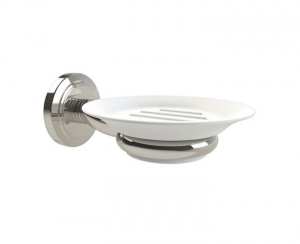 Miller Oslo Polished Nickel Soap Dish And Holder 8004MN