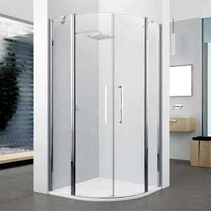 Novellini Young R2 Quadrant Duo Hinge Doors and Inline Shower Panel 800 Y2R80 1K