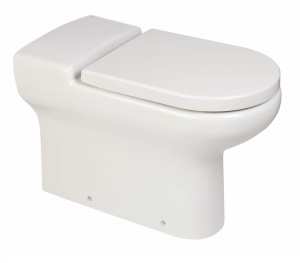 RAK Compact Extended 455 Rimless Back To Wall WC Pan 365 x 700 CO20AWHA