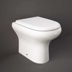 RAK Compact Back To Wall WC Pan Inc. Soft Close Toilet Seat 370 x 510