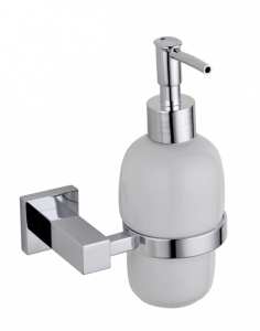 RAK Cubis Soap Dispenser And Holder RAKCUB9907