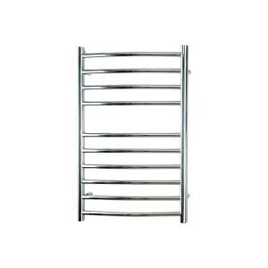 Reina Eos Stainless Steel Curved Ladder Towel Radiator 720 x 500mm