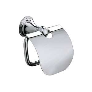 Sonia Genoa Toilet Roll Holder with Flap Chrome 107698