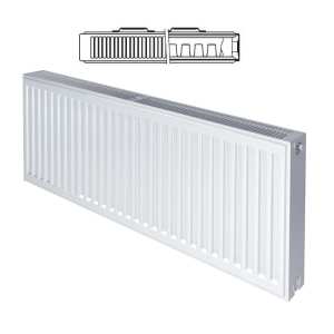 Stelrad Compact P+ Type 21 Double Panel Single Convector Radiator 450mm x 500mm White 143699