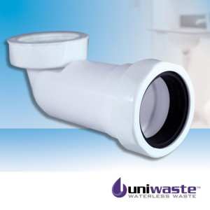 Uniwaste Space Saving Waterless Waste Trap