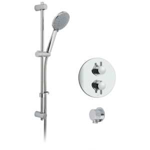 Vado Celsius Thermostatic Shower Package with 4 Function Shower Kit DX17120CELROCP