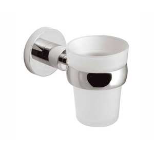 Vado Elements Frosted Glass Tumbler And Holder