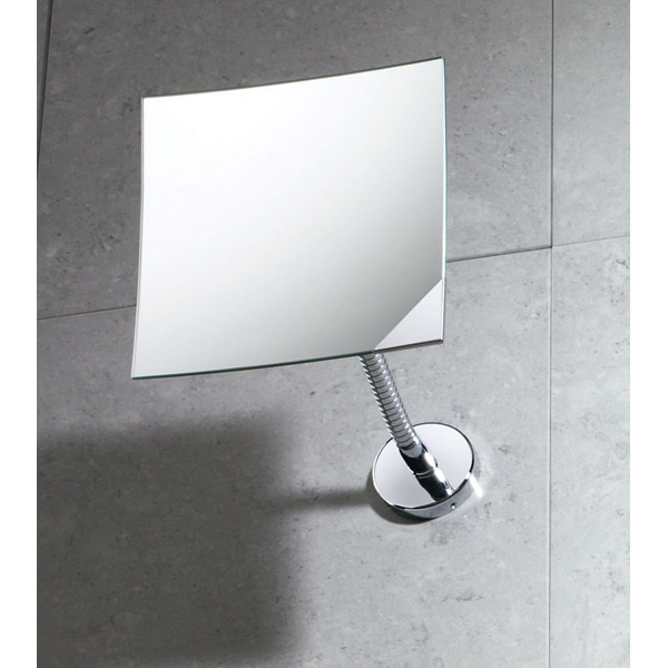 Chrome Wall Mirror gedy square magnifying wall mirror chrome - 2111-13 - bo-2111-13 Chrome Wall Mirror gedy square magnifying wall mirror chrome - 2111-13 - bo-2111-13