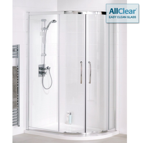 Lakes Classic OFFSET Quadrant+ Shower Enclosure 1000 x 800mm LKR100080005