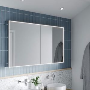 HIB Exos 120 LED Double Door Bathroom Cabinet