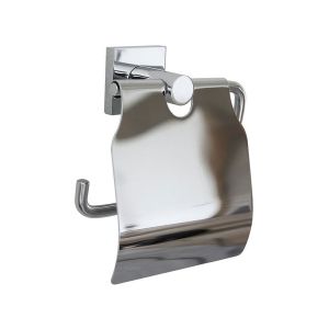Miller Atlanta Chrome Toilet Roll Holder with Cover 8707C