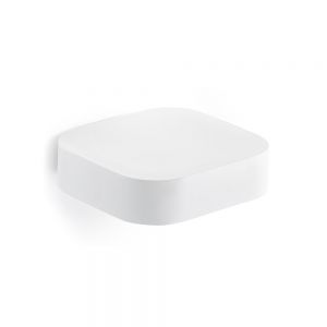 Gedy Outline Matt White Wall Mounted Soap Dish