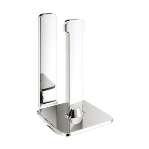 Gedy Outline Chrome Wall Mounted Spare Toilet Roll Holder