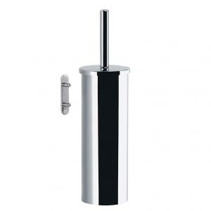 Gedy Flip Chrome Toilet Brush Wall Mounted