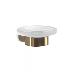 Gedy Pirenei Brushed Gold Wall Mounted Soap Dish