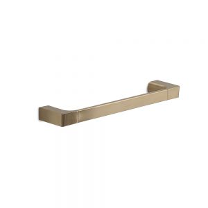 Gedy Pirenei Brushed Gold Wall Mounted Towel Rail 350mm