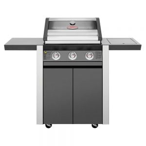 BeefEater 1600E 3 Burner Gas BBQ with Side Burner and Trolley