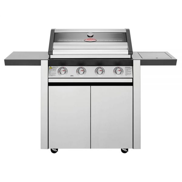 BeefEater 1600S 4 Burner Gas BBQ with Side Burner and Trolley