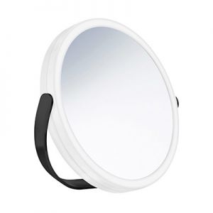 Smedbo Outline Black Freestanding LED Cosmetic Mirror FB444