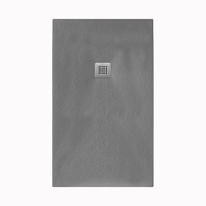 Tissino Giorgio2 1900 x 1000 Rectangular Grey Slate Effect Shower Tray