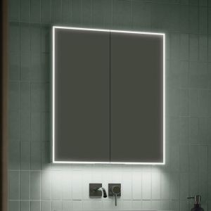 HIB Exos 60 LED Double Door Bathroom Cabinet