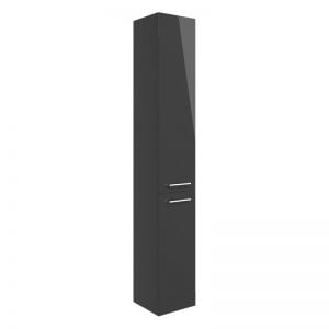 Moods Tempus Anthracite Gloss Floor Standing Tall Unit