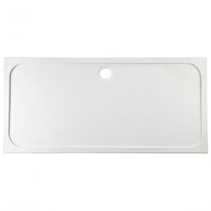 Moods Deluxe 45mm Low Profile Rectangular Shower Tray 1800 x 800mm
