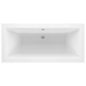 Moods Sulu Square Double Ended Acrylic Bath 1700 x 800mm