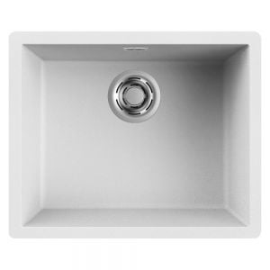 Reginox Multa 105 White Single Bowl Granite Kitchen Sink