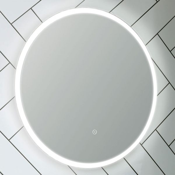 JTP Apollo Round LED Bathroom Mirror 600mm