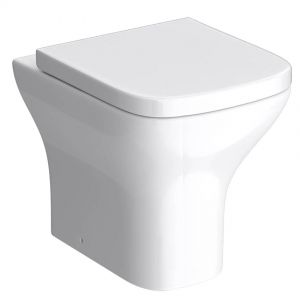 Kartell Project Square Back To Wall WC with Soft Close Toilet Seat