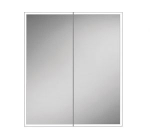 HIB Qubic 60 LED Double Door Bathroom Cabinet
