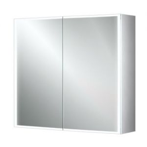 HIB Qubic 80 LED Double Door Bathroom Cabinet