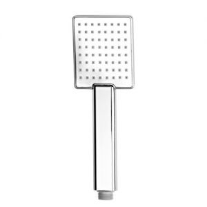 Roper Rhodes Air Drive Chrome and White Square Single Function Shower Handset SVHEAD28