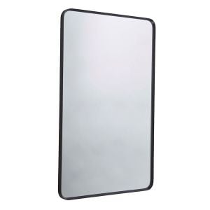 Roper Rhodes Thesis Black Frame 450 x 700mm Rectangular Bathroom Mirror