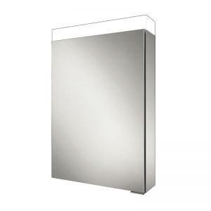 HIB Apex 50 Illuminated Aluminium LED Bathroom Cabinet