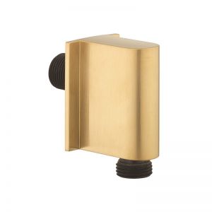Crosswater MPRO Brushed Brass Wall Outlet