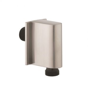 Crosswater MPRO Brushed Stainless Steel Effect Wall Outlet